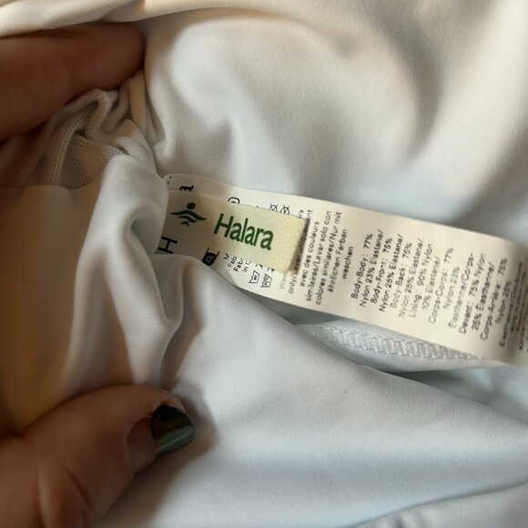 Sheer Crop Top with Built-in Bra - Picture 2 of 2